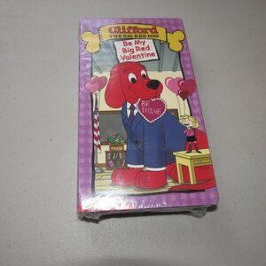 Clifford the Big Red Dog VHS | Be My Big Red Valentine | Scholastic | Sealed